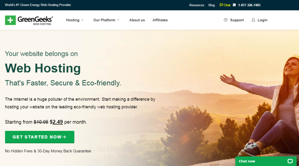 greengeeks web hosting service